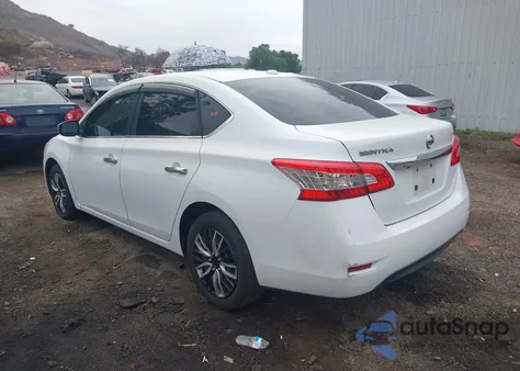 2015 Nissan Sentra Fe+ S/S/Sl/Sr/Sv из США, поврежденный, VIN 3N1AB7APXFY251306